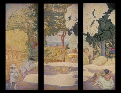 På Medelhavet (triptyk) av Pierre Bonnard