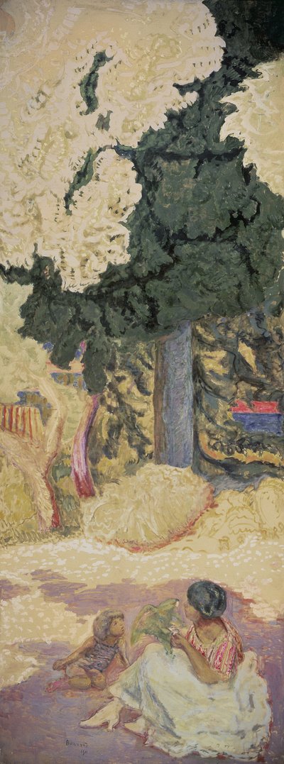 På Medelhavet (triptyk), 1911 av Pierre Bonnard