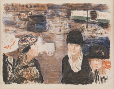 Place Clichy av Pierre Bonnard