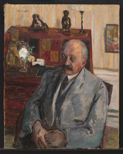 Porträtt av M. Jos Hessel av Pierre Bonnard