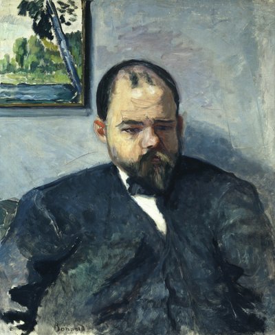 Porträtt av Ambroise Vollard 1865-1939, ca 1904. av Pierre Bonnard