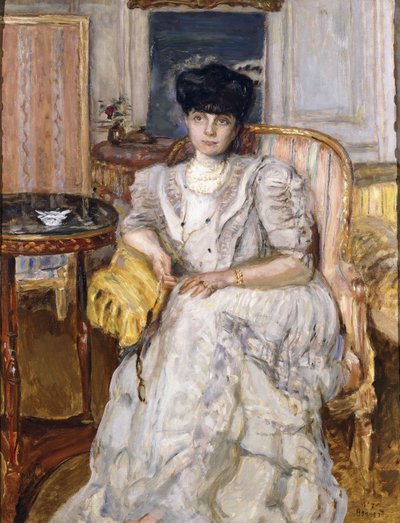 Porträtt av prinsessan Helen av Caraman-Chimay av Pierre Bonnard
