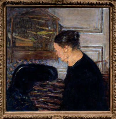 Porträtt av mormor till Pierre Bonnards konstnär av Pierre Bonnard