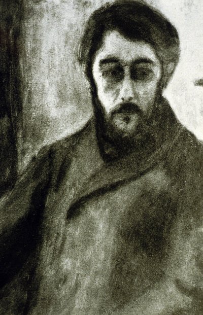 Självporträtt (lito) av Pierre Bonnard