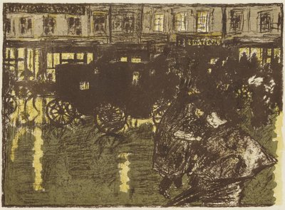 Några aspekter av livet i Paris av Pierre Bonnard