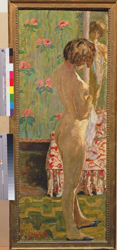 Stående Kvinna Naken av Pierre Bonnard