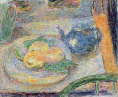 Stilleben med tekanna, 1936-37 av Pierre Bonnard