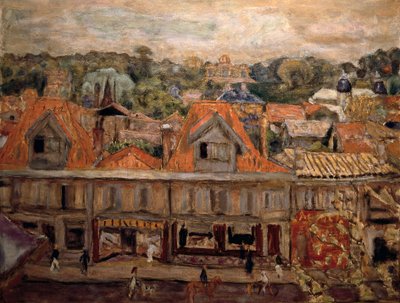 Gatan vid Arcachon. 1930 (olja på duk) av Pierre Bonnard