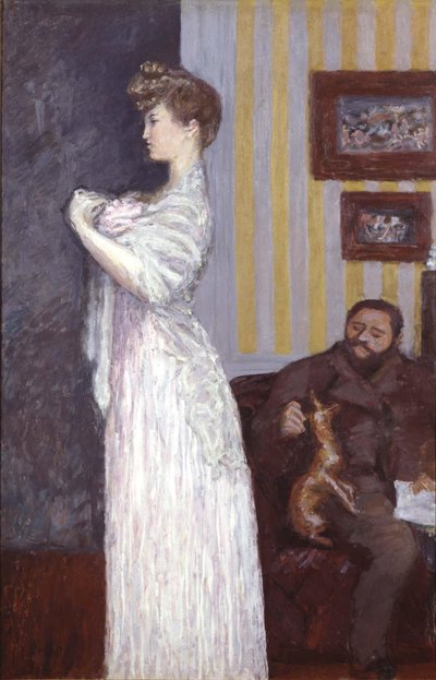Thadée Natanson och Misia av Pierre Bonnard