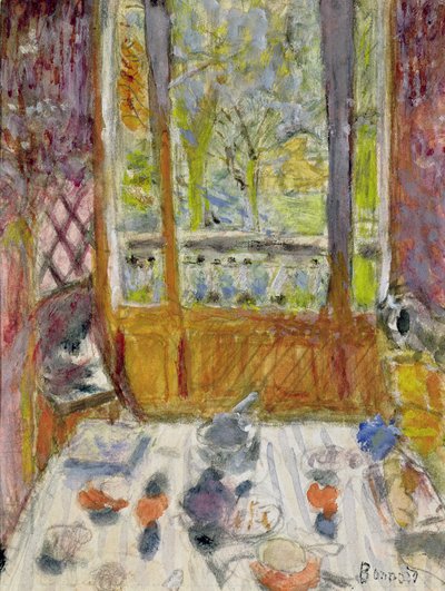 Frukostrummet, ca 1930 av Pierre Bonnard