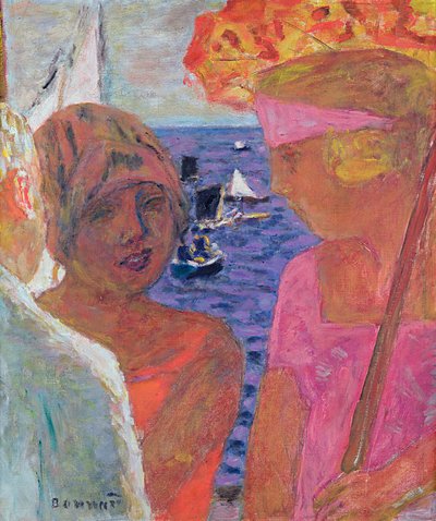 Samtalet i Arcachon, 1926 av Pierre Bonnard