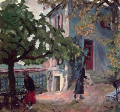 Terassen av Pierre Bonnard