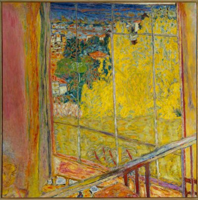 Verkstaden på mimosan Målning av Pierre Bonnard av Pierre Bonnard