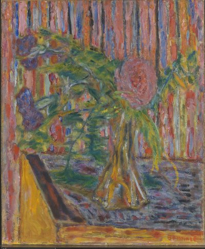 Vas med blommor av Pierre Bonnard