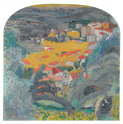 Vy över Le Cannet; Utsikt över Le Cannet av Pierre Bonnard