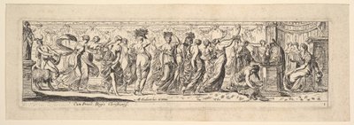 Bacchanal, 1615–42. av Pierre Brebiette