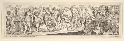 Bacchanal, 1615–42. av Pierre Brebiette