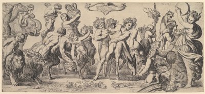 Bacchus triumf, 1600-talet. av Pierre Brebiette