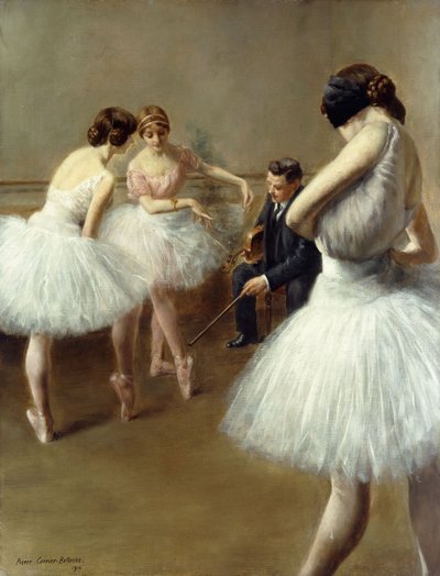 Balettlektionen av Pierre Carrier-Belleuse