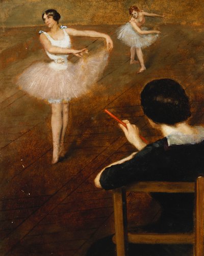 Balettlektionen av Pierre Carrier-Belleuse