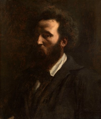 Självporträtt, 1857. av Pierre Cécil Puvis de Chavannes