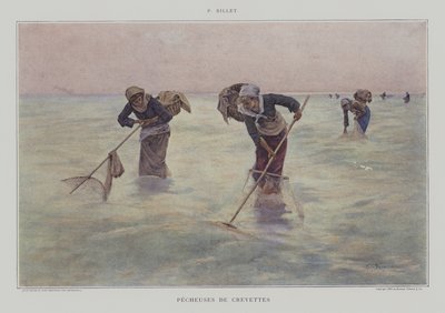 Räkfiskare av Pierre Celestin Billet