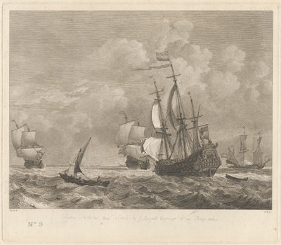 Marin studie nr 3 av Pierre Charles Canot