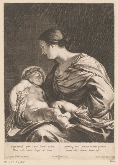 Mary med barn av Pierre Daret
