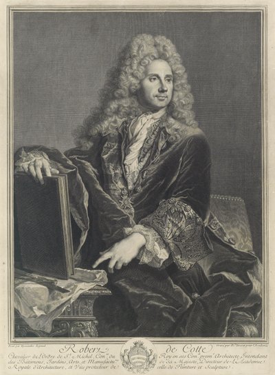 Robert de Cotte av Pierre Drevet