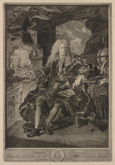 Samuel Bernard av Pierre Drevet