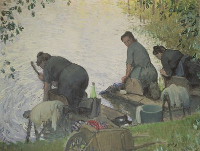 Tvättkvinnorna av Pierre Eugene Montezin