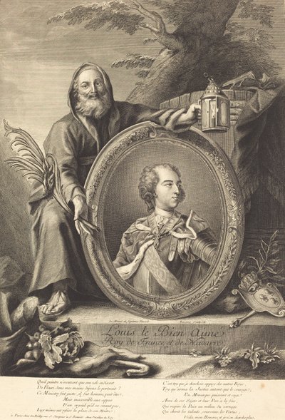Ludvig den älskade. av Pierre François Basan