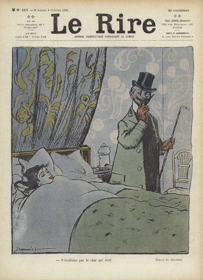 Illustration för Le Rire av Pierre Georges Jeanniot