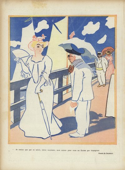 Illustration för Le Rire av Pierre Georges Jeanniot