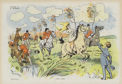 Illustration för Le Rire av Pierre Georges Jeanniot