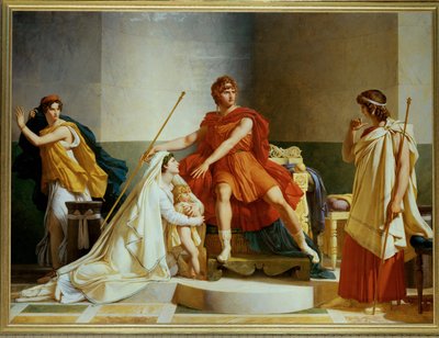 Andromache och Pyrrhus... av Pierre Guérin