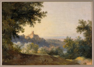 Utsikt över Nemi - Utsikt över Nemi ... av Pierre Henri de Valenciennes
