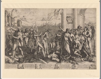 Allegori av skulptur av Pierre II Biard