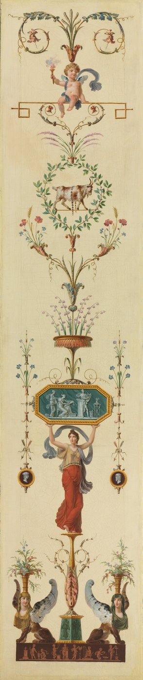 Dekorativ panel av Pierre II Rousseau