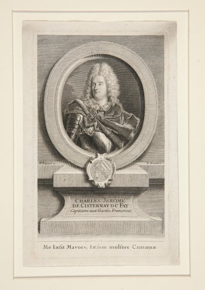 Charles J?r?me de Cisternay du Fay (1662-1723) av Pierre Imbert Drevet