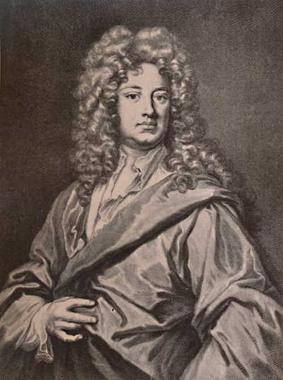 Charles Montagu, 1:e earl av Halifax, engelsk poet och politiker, tidigt 1700-tal 1894 av Pierre Imbert Drevet