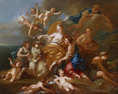 Europas våldtäkt av Pierre Jacques Cazes
