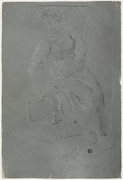 Sittande kvinna av Pierre Jacques Volaire