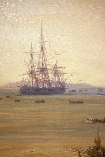 Franska: Combat du Grand Port, 23 augusti 1810 av Pierre Julien Gilbert
