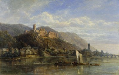 Heidelberg, 1866 av Pierre Justin Ouvrie