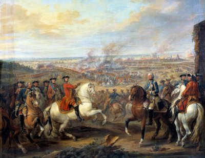 Slaget vid Fontenoy 1745-11-05 av Pierre Lenfant