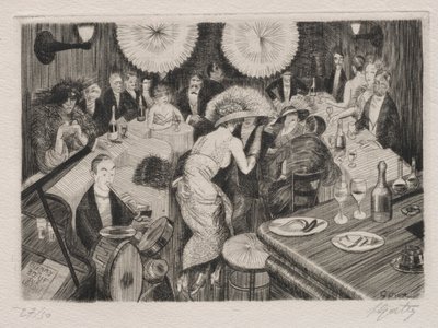 Boeuf sur le Toit av Pierre Louis Gatier