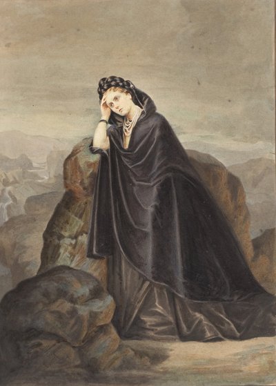 Beatrix, 1856-57, tryckt 1861-67 av Pierre Louis Pierson