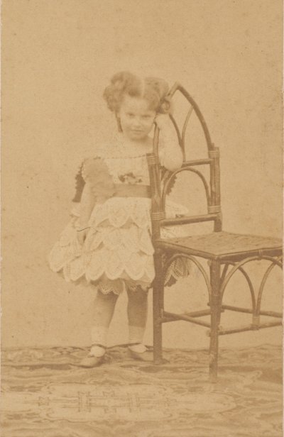 Rustik stol, 1860-tal. av Pierre Louis Pierson
