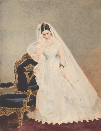 Derelitta målare, 1860-talet. av Pierre Louis Pierson